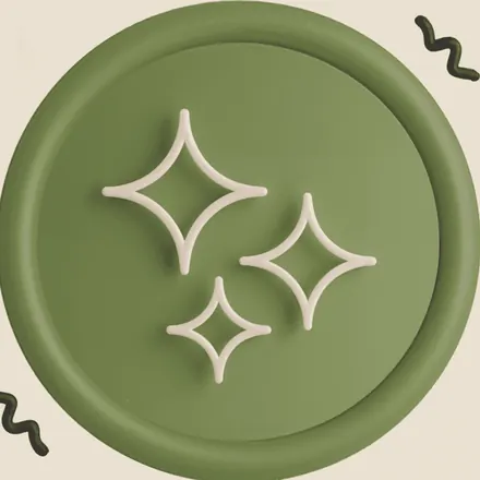 Sparkle icon.